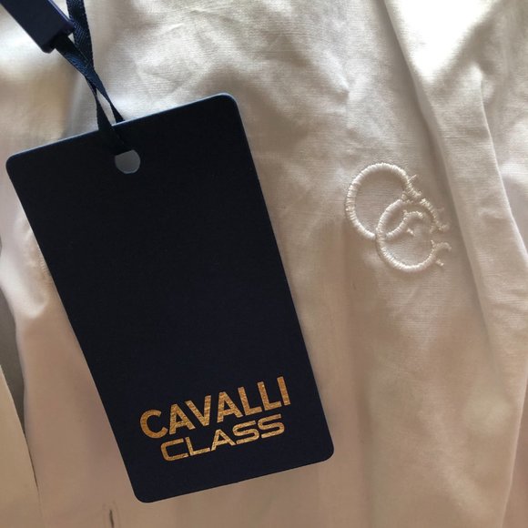 Brand new Cavalli Class men's white dress shirt - Picture 5 of 9